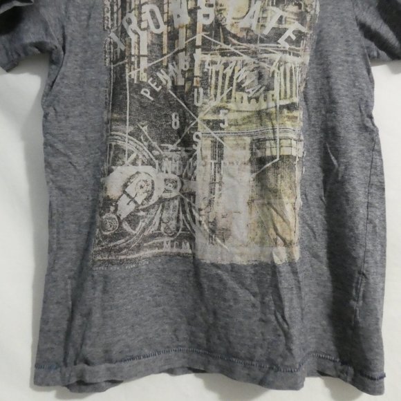 S & R SILLY & RIDICULOUS, 146/152, pinstriped graphic tee, EUC - Picture 7 of 11